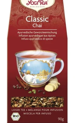 Yogi Tea Glutenfreie Lebensmittel^Yogi Tee Classic Chai lose bio 90g
