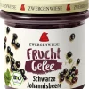 ZWERGENWIESE Fruchtaufstriche^- FruchtGelee Schwarze Johannisbeere, 160g