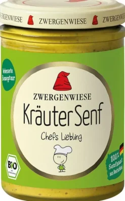 ZWERGENWIESE Pikante Brotaufstriche^- Kräuter Senf bio, 160ml
