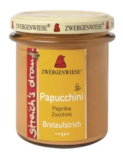 ZWERGENWIESE Pikante Brotaufstriche|Glutenfreie Lebensmittel^- Papucchini streich s drauf bio 160g