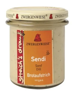 ZWERGENWIESE Pikante Brotaufstriche|Glutenfreie Lebensmittel^- Sendi streich s drauf bio 160g