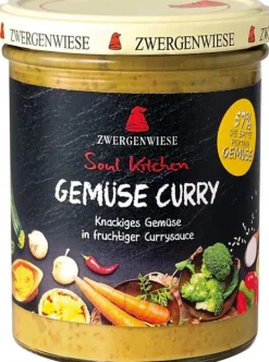 ZWERGENWIESE Saucen Und Dressing|Glutenfreie Lebensmittel^- Soul Kitchen Gemüse Curry bio 370g