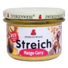 ZWERGENWIESE Pikante Brotaufstriche|Glutenfreie Lebensmittel^- Streich Curry Mango bio 180g