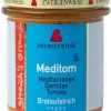 ZWERGENWIESE Vegane Brotaufstriche|Pikante Brotaufstriche^- streich´s drauf Meditom, 160 g